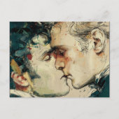 Homoseksuele Mannen kussen elkaar de schoonheid va Briefkaart (Voorkant)