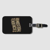 Homoseksuele neigingen Gay Lesbische Pride LGBTQ Bagagelabel (Voorkant (horizontaal))