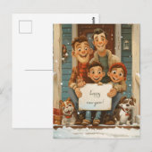 Homoseksuele ouders, Kinderen en honden Briefkaart (Voorkant / Achterkant)