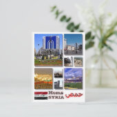 Homs - Syrië - Mozaïek - Briefkaart (Staand voorkant)
