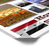 Homs - Syrië - Mozaïek - Poster (Hoek)
