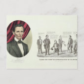 Hon. Abraham Lincoln Briefkaart (Voorkant)