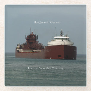 Hon James L. Oberstar glass onderzetter