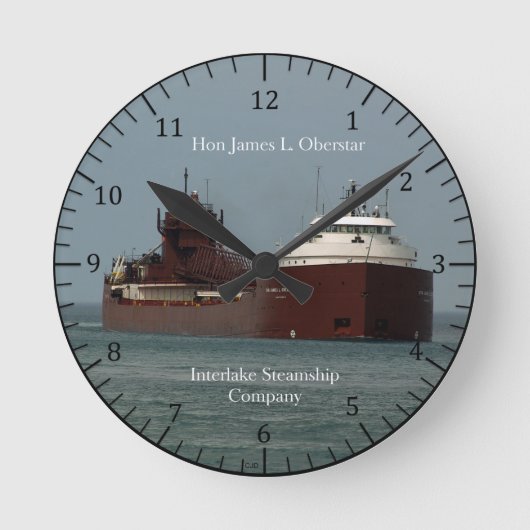 Hon. James L. Oberstar-klok Ronde Klok (Voorkant)
