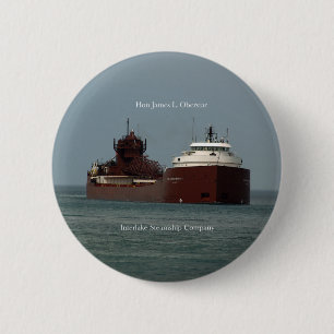 Hon James L. Oberstar-knop Ronde Button 5,7 Cm