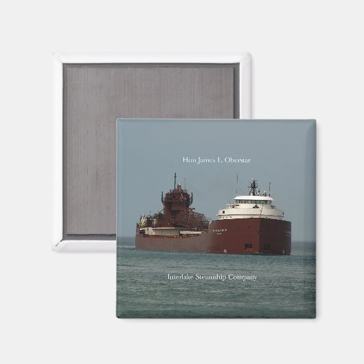 Hon James L. Oberstar magnet (Voorkant / Achterkant)