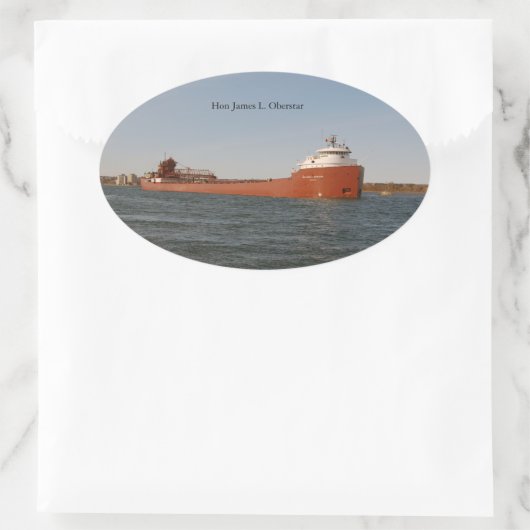 Hon James L. Oberstar sticker (Tas)