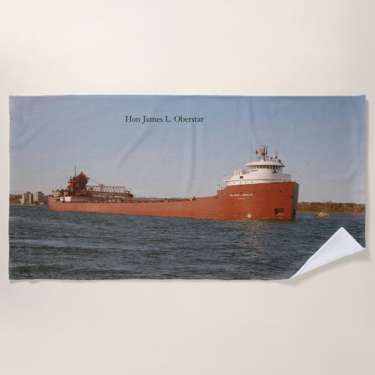Hon James L. Oberstar strandhanddoek Strandlaken (Voorkant)