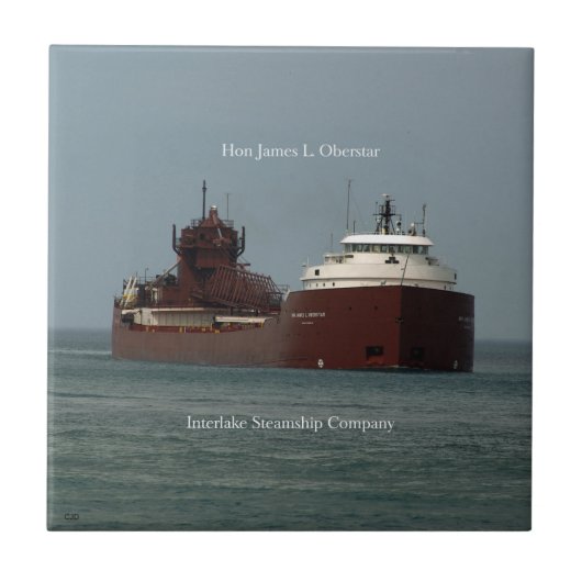 Hon James L. Oberstar tegels Tegeltje (Voorkant)