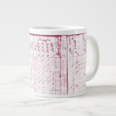 Hon. John Adams, 2e President, 20oz. Mok Reddish (Voorkant rechts)