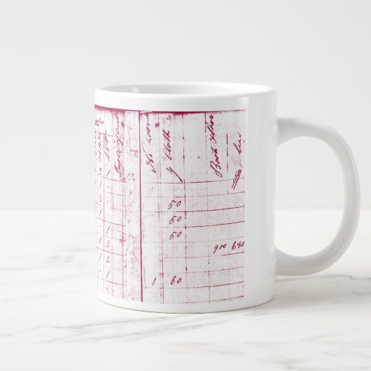 Hon. John Adams, 2e President, 20oz. Mok Reddish (Rechts)