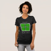 Hon sha ze sho nen green mandala t-shirt (Voorkant volledig)