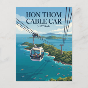 Hòn Thơm Kabelbaan Vietnam Briefkaart
