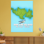 hon tre eiland Vietnam Canvas Afdruk (Insitu (Woonkamer))