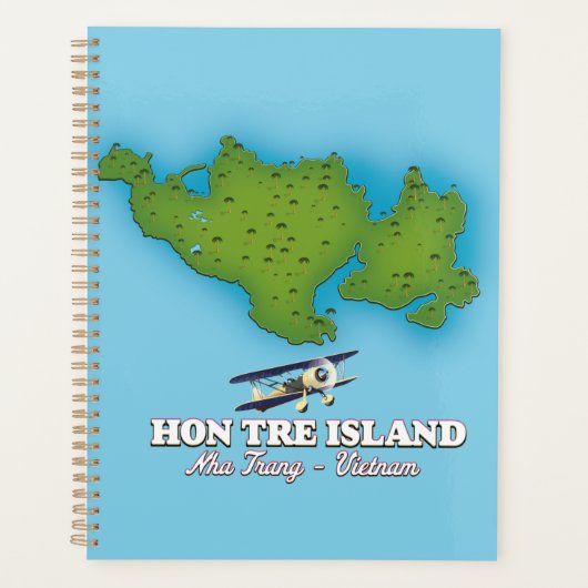 hon tre Island Vietnam Planner (Voorkant)
