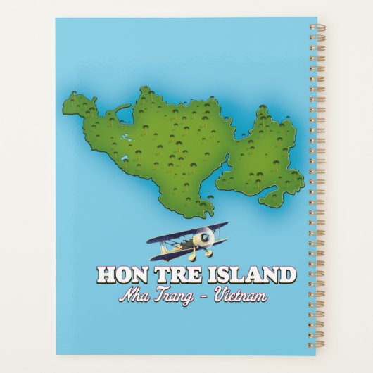 hon tre Island Vietnam Planner (Achterkant)