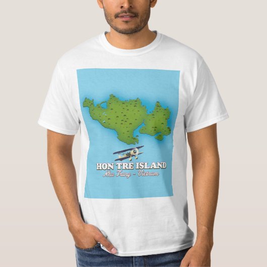 hon tre Island Vietnam T-shirt (Voorkant)