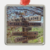 Honanki Ruin Snoopy Rock Sedona Arizona Metalen Ornament (Voorkant)
