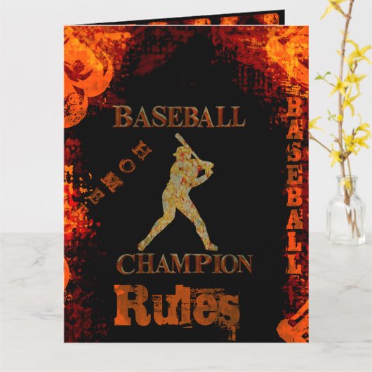 Honbal       kaart (Gele Bloem)