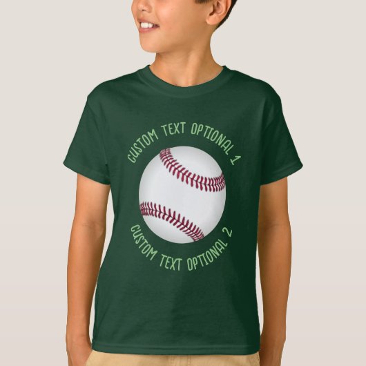 Honbal Met Tekst T-shirt (Voorkant)