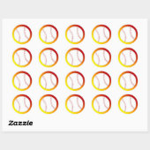 Honbal Ronde Sticker (Vel)