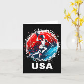 Honbasebal Usa Ga Team Kaart (Gele Bloem)