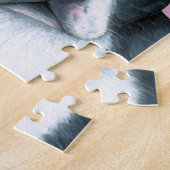 hond 128 color Boston Terrier Legpuzzel (Zijkant)