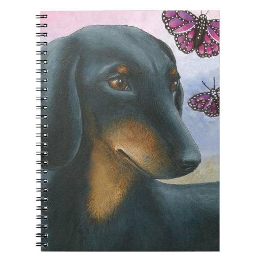 hond 93 dachshund notitieboek (Voorkant)