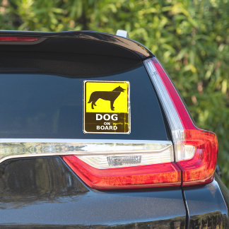 Hond aan boord sticker