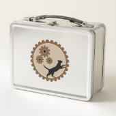 Hond aangedreven kooi met wielen (Voorkant)