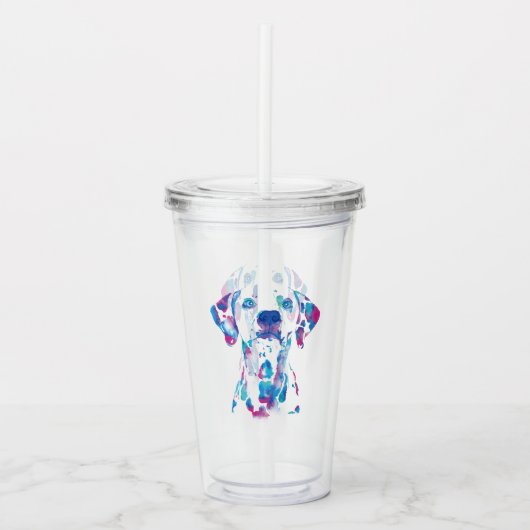 Hond Acryl Drinkbeker (Voorkant)
