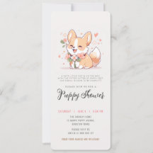 hond adoptie feest corgi puppy shower