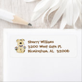 Hond Adresetiketten Etiket (Insitu)