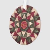 Hond Agility Custom MACH Ribbon Acryl Kerstmis Ornament (voorkant)