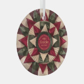 Hond Agility Custom MACH Ribbon Kerstmis Glas Ornament (Voorkant Rechts)