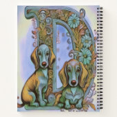 Hond Alfabet  Notitieboek (Achterkant)