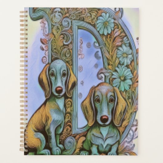 Hond Alfabet Planner (Voorkant)