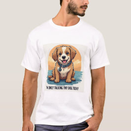 Hond alleen vibes t-shirt