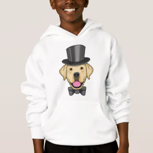 Hond als bruidegom met strik