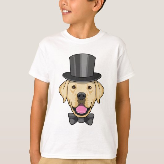 Hond als bruidegom met strik t-shirt (Voorkant)