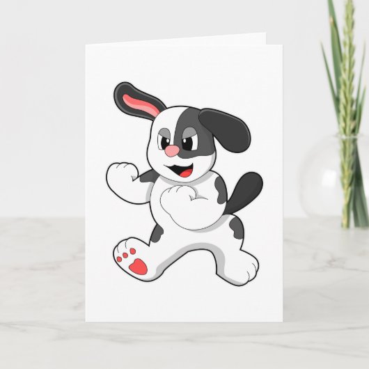 Hond als Vechtersbaas Kaart (Voorkant)