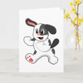 Hond als Vechtersbaas Kaart (Gele Bloem)