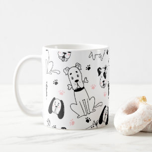 Hond Art Mok • Helder Pop Art Stijl