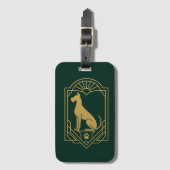 Hond Bagagelabel (Voorkant (verticaal))