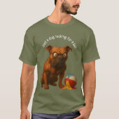 Hond Bal 01 T-Shirt (Voorkant)