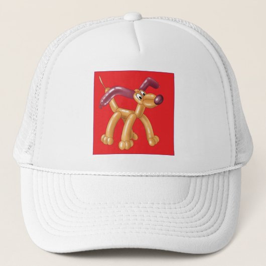 Hond ballon trucker pet (Voorkant)