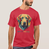  hond Beste hondeneigenaar Vriend Grappig T-shirt (Voorkant)