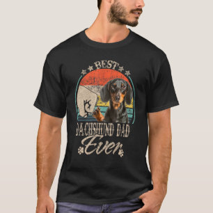 Hond - Beste teckel vader ooit T-shirt