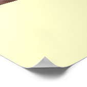 Hond 'beste vriend' poster (Hoek)