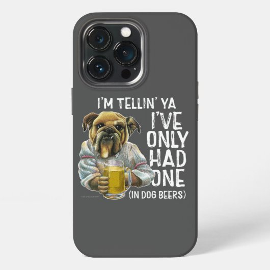Hond Bier Case-Mate iPhone Hoesje iPhone 13 Pro Hoesje (Achterkant)